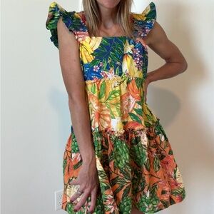 FARM Rio Caipirinha Mini Dress